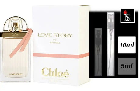 Shop for Chloe Love Story Eau Sensuelle perfume in miami and online 10ml decant