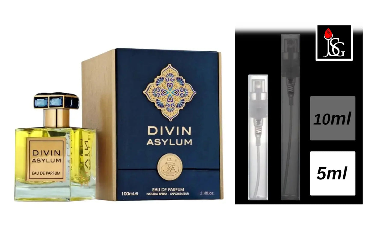Shop for DIVIN ASYLUM perfumes online and in miami 5ml decant