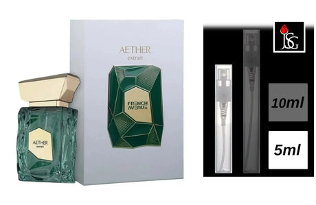 Shop for French Avenue Aether extrait perfumes online and in miami 5ml decant