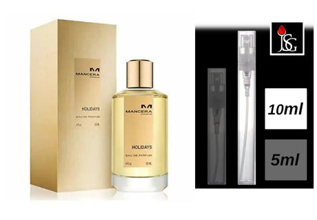 Shop for MANCERA PARIS Holidays Eau de Parfum perfume in miami and online 10ml decant
