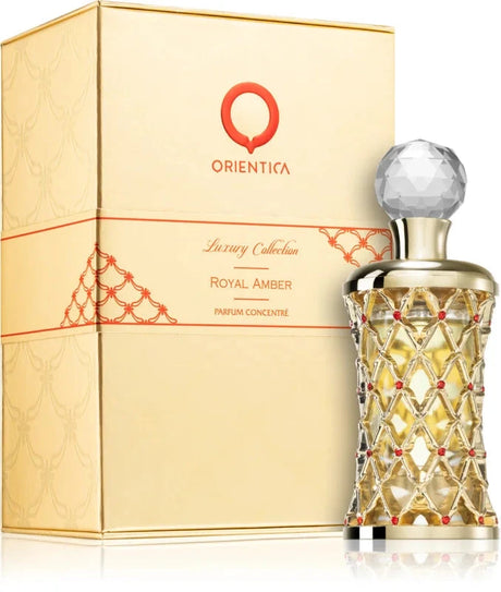 Shop for ORIENTICA Luxury Collection Royal Amber Parfum Concentre perfume in miami and online