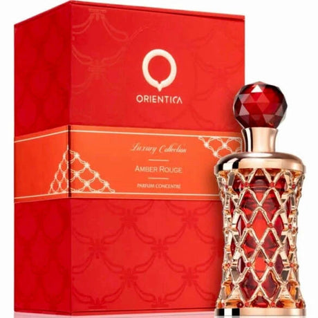 Shop for Orientica Luxury Collection Amber Rouge Parfum Concentre perfume in miami and online