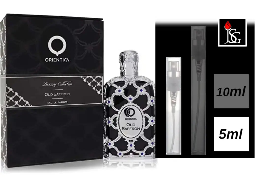 Shop for Orientica Oud Saffron Eau de Parfum perfume in miami and online 5ml decant