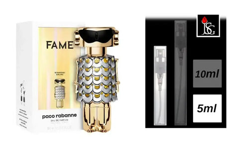 Shop for Paco Rabanne Fame Eau de Parfum perfume in miami and online 5ml decant