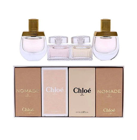 Shop for The image shows a gift set containing several Chloe perfumes There is no single perfume named instead there are three different Chloe fragrances Chloe Eau de Toilette Chloe