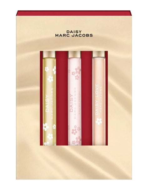 Shop for There are three perfumes in the image  The full names are Daisy Marc Jacobs Daisy Eau So Fresh Marc Jacobs Daisy Love Marc Jacobs perfume in miami and online