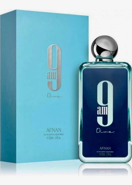 Afnan 9am Dive Eau de Parfum, 100 ml Bottle