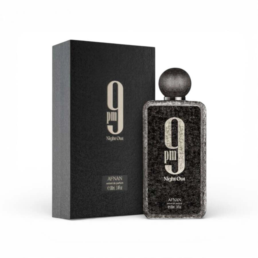 Afnan 9pm Night Out Extrait de Parfum, 3.4 oz Bottle