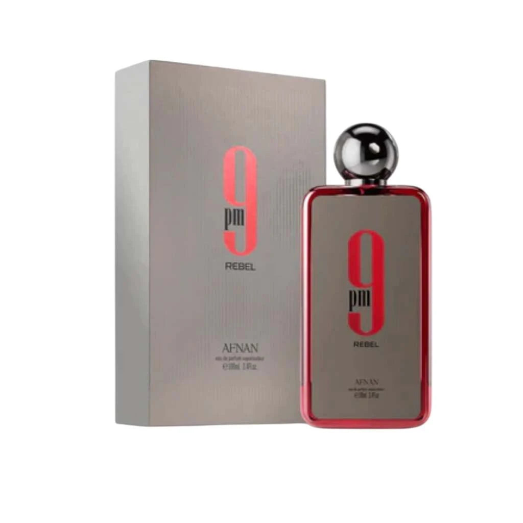 Afnan 9pm Rebel Eau de Parfum, 3.4 oz Bottle