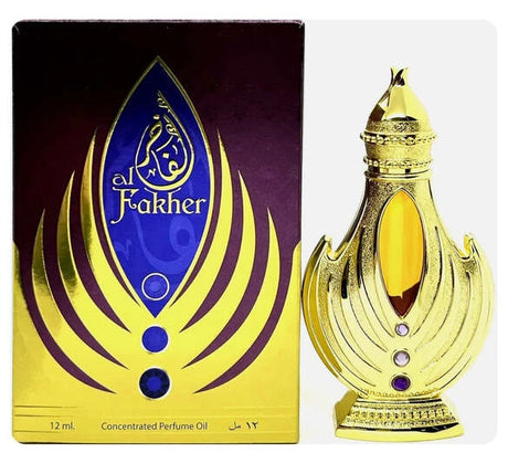 Afnan Al Fakher Concentrated Perfume Oil, 12 ml Bottle