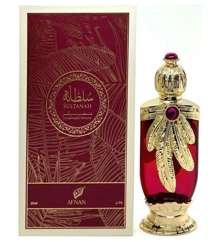 Afnan Sultanah Concentrated Perfume Oil, 25 ml Bottle