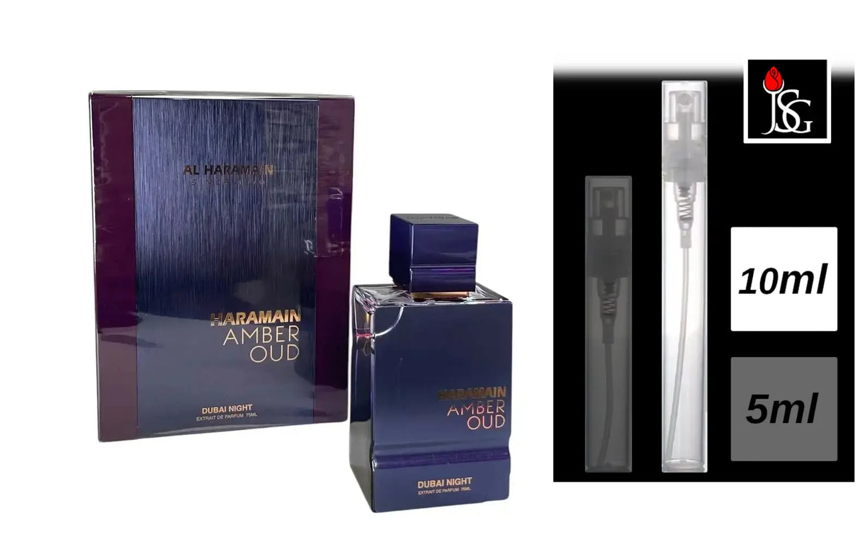 Al Haramain Amber Oud Dubai Nights Eau de Parfum, 10ml Decant Sample