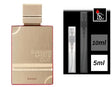 Al Haramain Amber Oud Rouge Eau de Parfum, 5ml Decant Sample