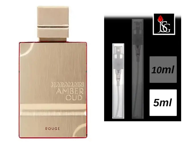Al Haramain Amber Oud Rouge Eau de Parfum, 5ml Decant Sample