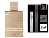 Al Haramain Amber Oud Rouge Eau de Parfum, 5ml Decant Sample