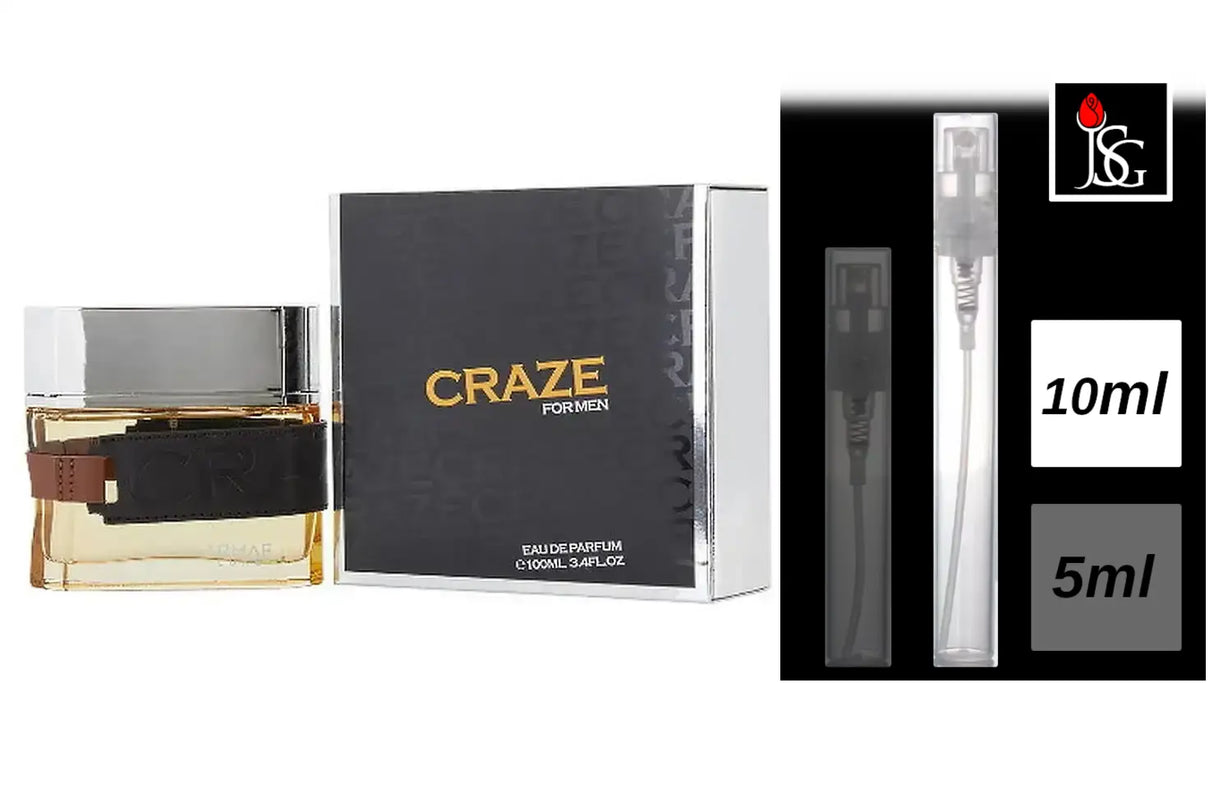 Armaf Craze for Men Eau de Parfum, 10ml Decant Sample