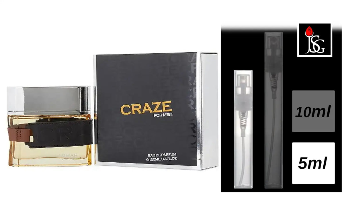 Armaf Craze for Men Eau de Parfum, 5ml Decant Sample