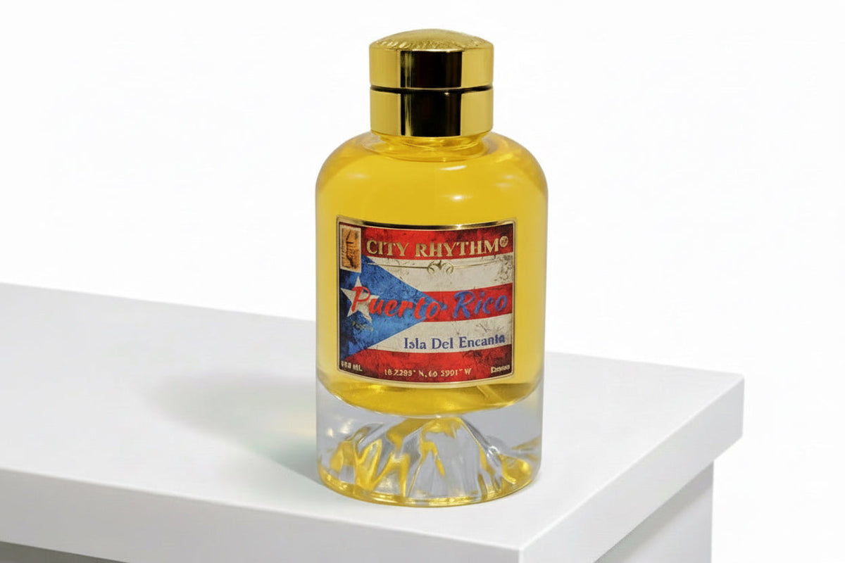 City Rhythm Puerto Rico Extrait Parfum, 100 ml Bottle