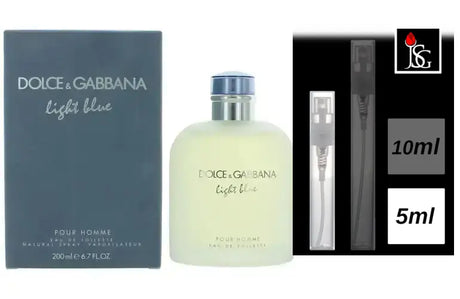 Dolce & Gabbana Light Blue Pour Homme Eau de Toilette, 5ml Decant Sample
