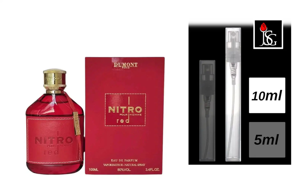 Dumont Nitro Red Eau de Parfum, 10ml Decant Sample