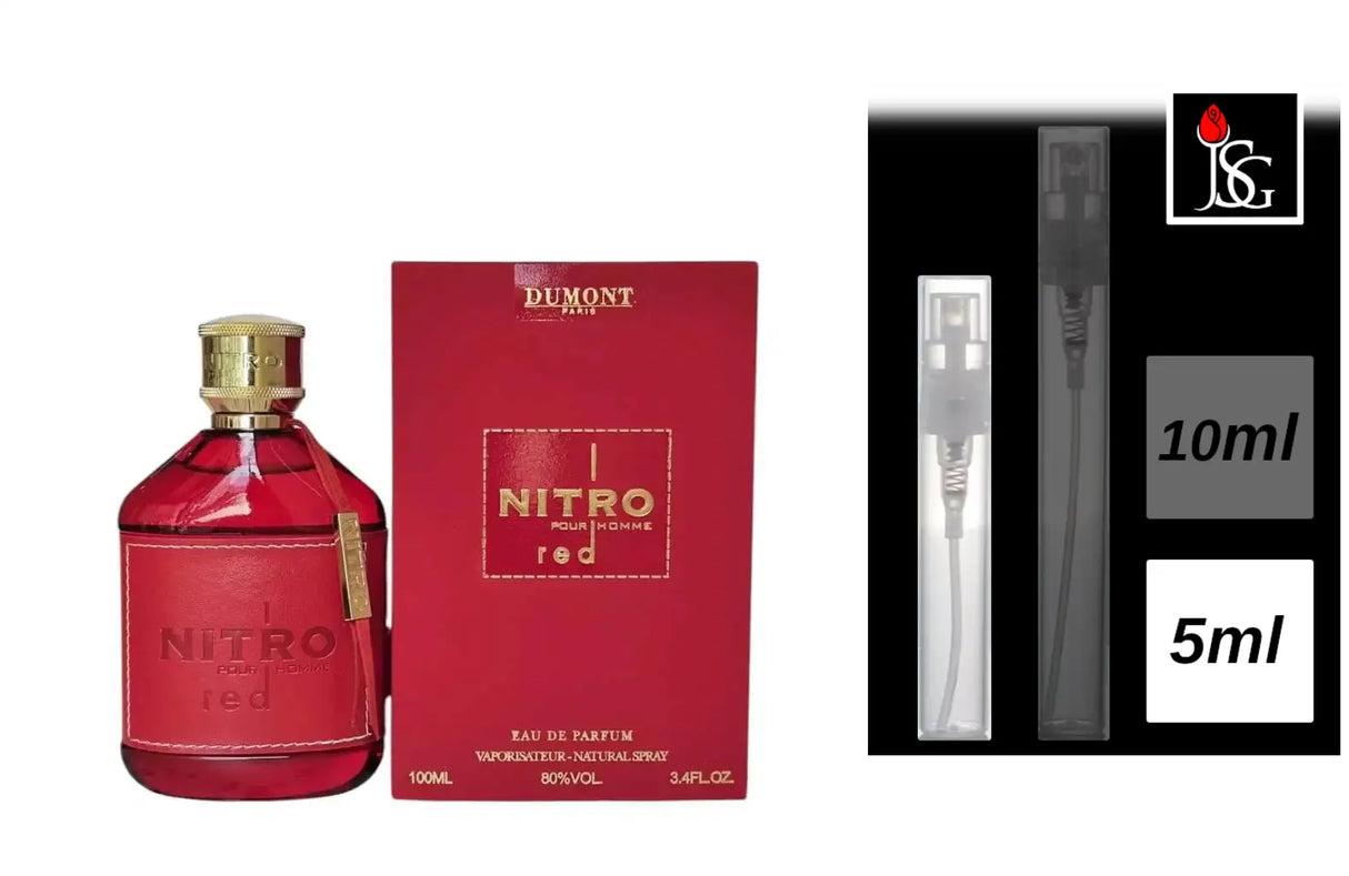 Dumont Nitro Red Eau de Parfum, 5ml Decant Sample