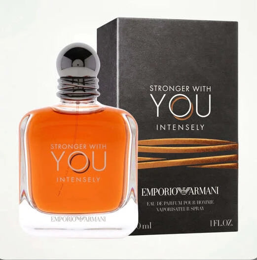 Emporio Armani Stronger with You Intensely Eau de Parfum, 3.4 oz Bottle