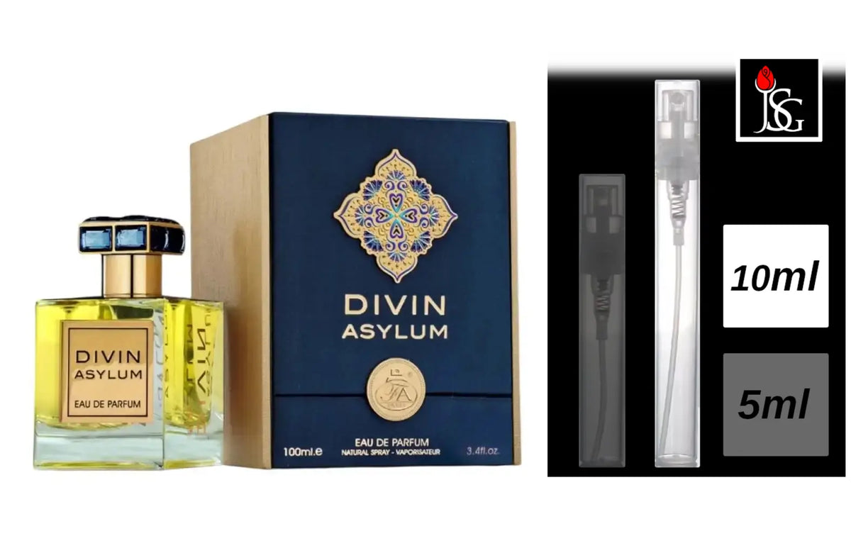 Fragrance World Divin Asylum Eau de Parfum, 10ml Decant Sample