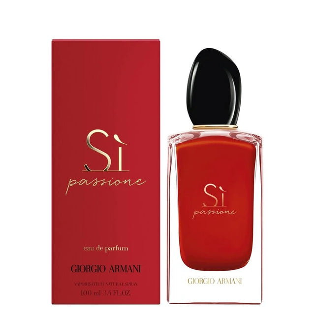 Giorgio Armani Sì Passione Eau de Parfum, 3.4 oz Bottle