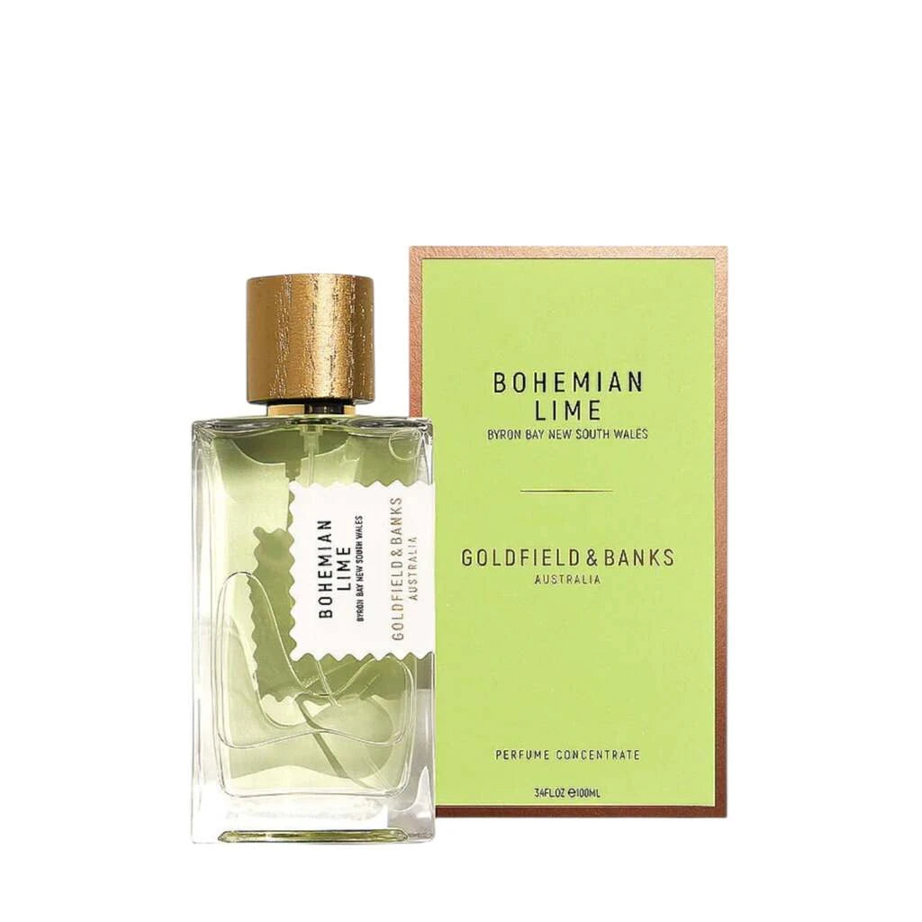 Goldfield & Banks Bohemian Lime Perfume Concentrate, 100 ml Bottle