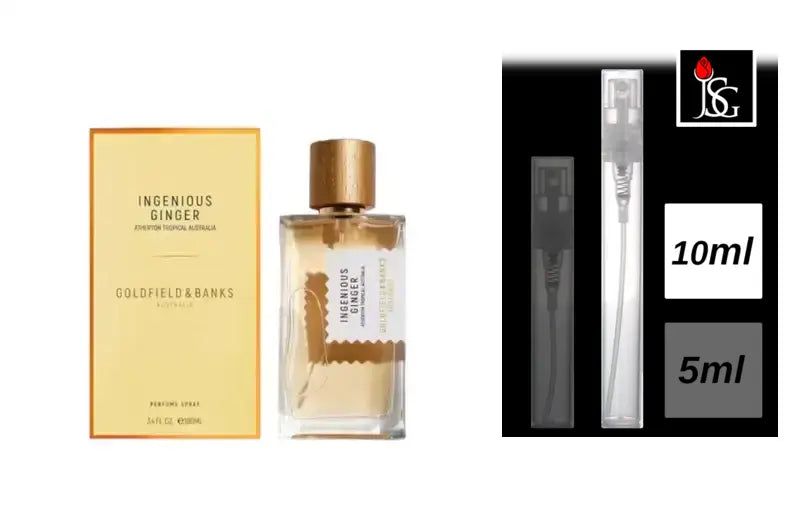 Goldfield & Banks Ingenious Ginger Eau de Parfum, 10ml Decant Sample