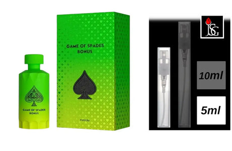 Jo Milano Game of Spades Bonus Parfum, 5ml Decant Sample