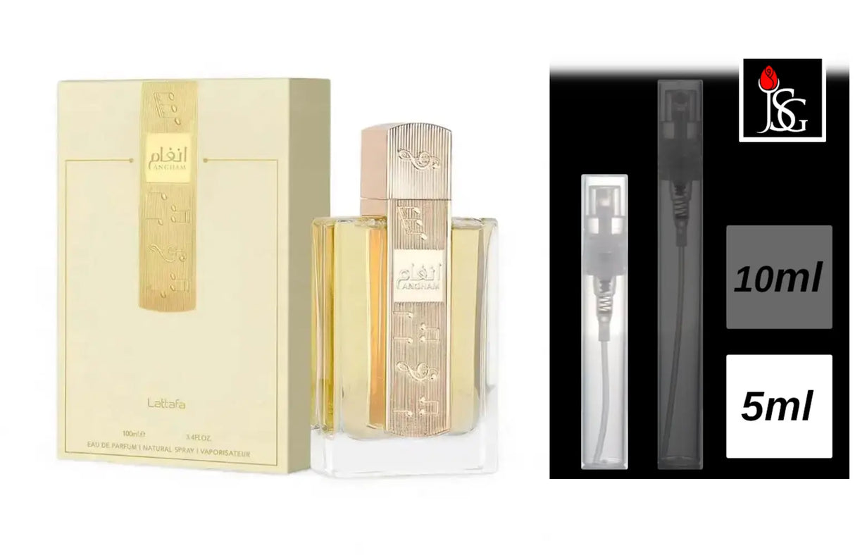 Shop for lataffa angham 3 4 edp perfume fragrance online and in miami 5ml decant