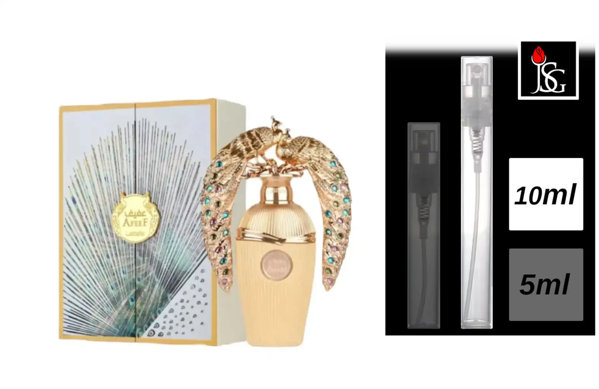 Lattafa Afeef Eau de Parfum, 10ml Decant Sample