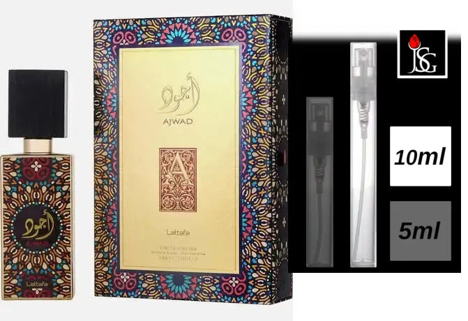 Lattafa Ajwad Eau de Parfum, 10ml Decant Sample