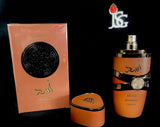 Lattafa Asad Bourbon Eau de Parfum, 3.4 oz Bottle