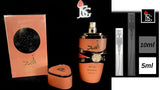 Lattafa Asad Bourbon Eau de Parfum, 5ml Decant Sample