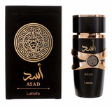 Lattafa Asad Eau de Parfum, 3.4 oz Bottle