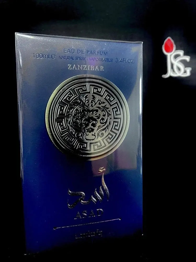 Lattafa Asad Zanzibar Eau de Parfum, 3.4 oz Bottle