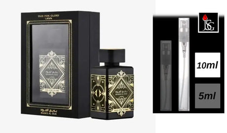 Lattafa Bade'e Al Oud for Glory Eau de Parfum, 10ml Decant Sample