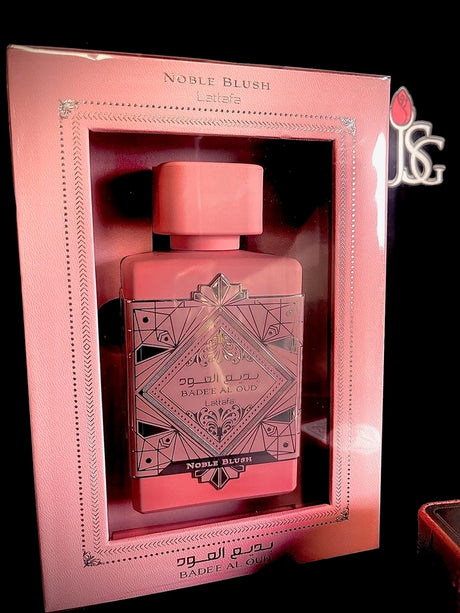 Lattafa Bade'e Al Oud Noble Blush Eau de Parfum, 3.4 oz Bottle