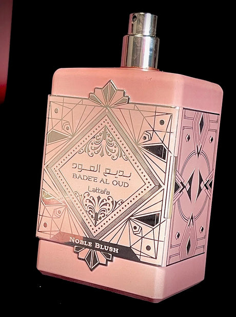 Lattafa Bade'e Al Oud Noble Blush Eau de Parfum, 3.4 oz Bottle