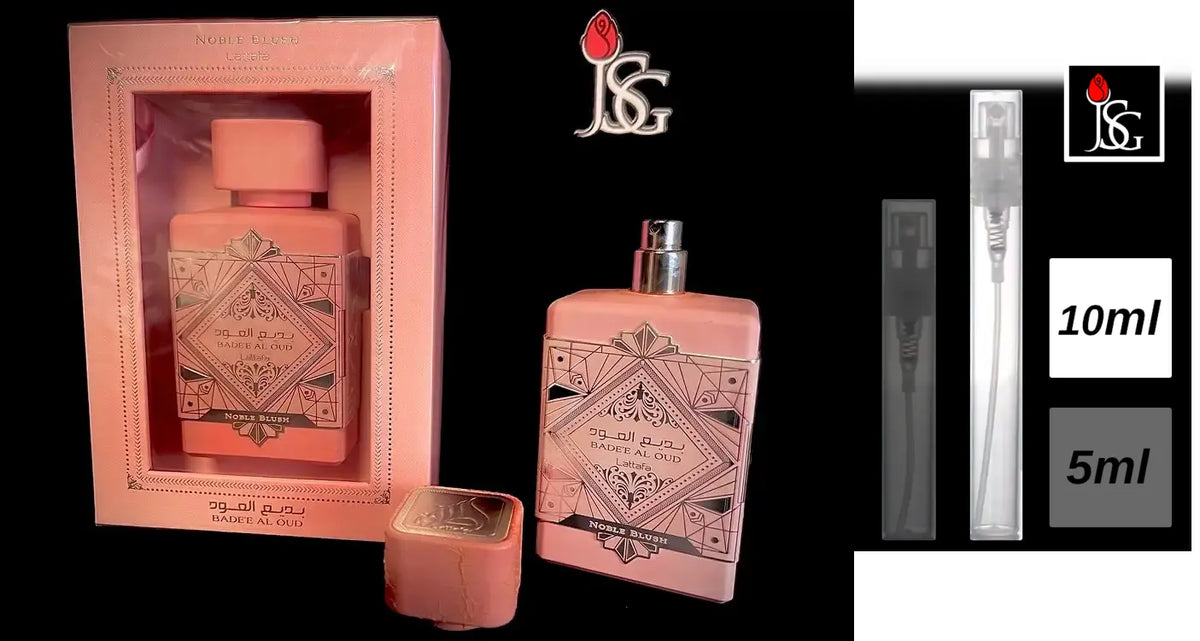 Lattafa Bade'e Al Oud Noble Blush Eau de Parfum, 10ml Decant Sample