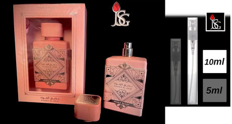 Lattafa Bade'e Al Oud Noble Blush Eau de Parfum, 10ml Decant Sample