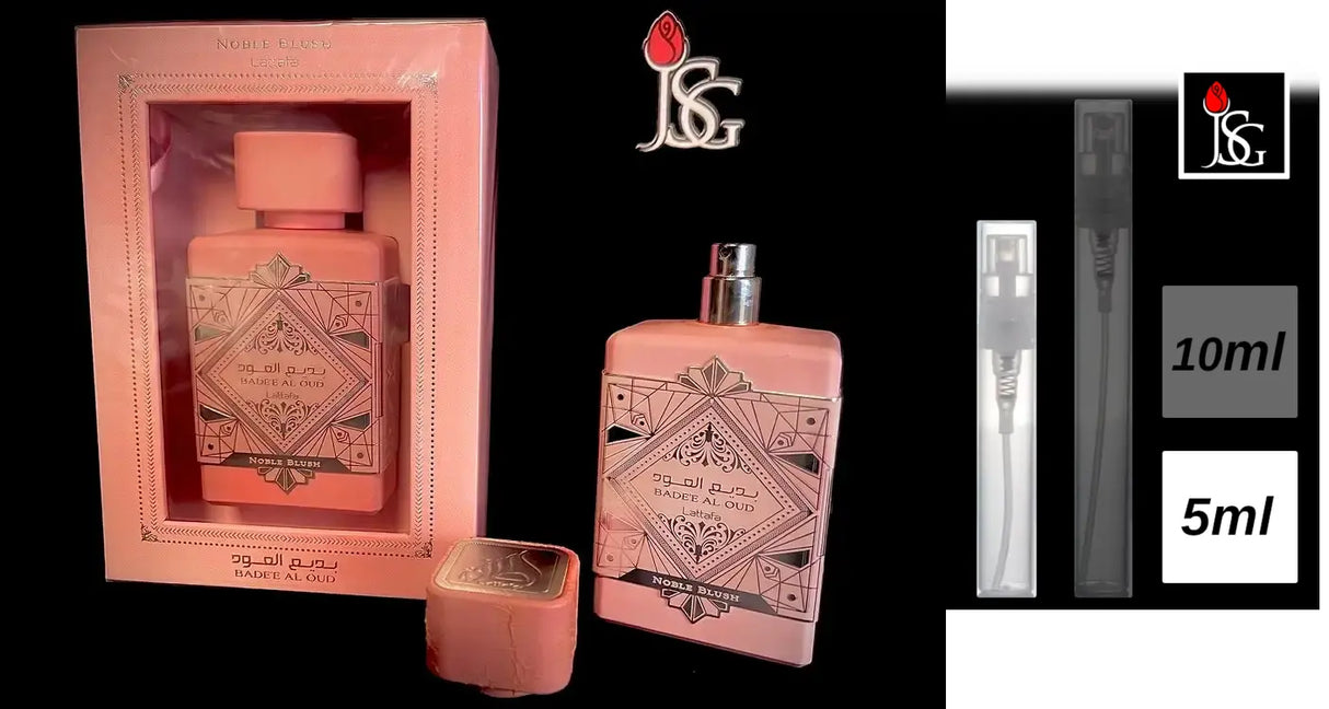 Lattafa Bade'e Al Oud Noble Blush Eau de Parfum, 5ml Decant Sample