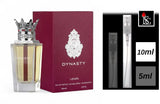Lattafa Dynasty Eau de Parfum, 10ml Decant Sample