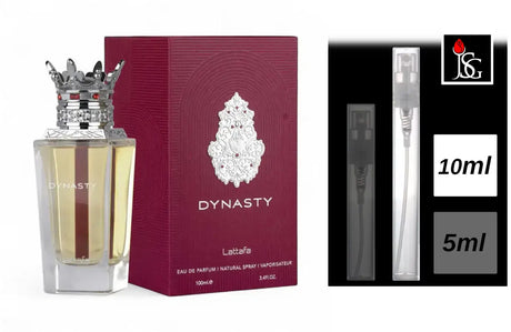 Lattafa Dynasty Eau de Parfum, 10ml Decant Sample