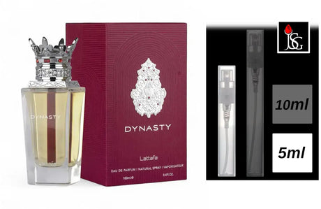 Lattafa Dynasty Eau de Parfum, 5ml Decant Sample