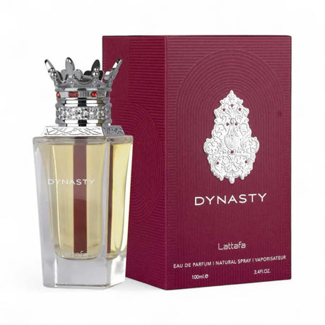 Lattafa Dynasty Eau de Parfum, 3.4 oz Bottle