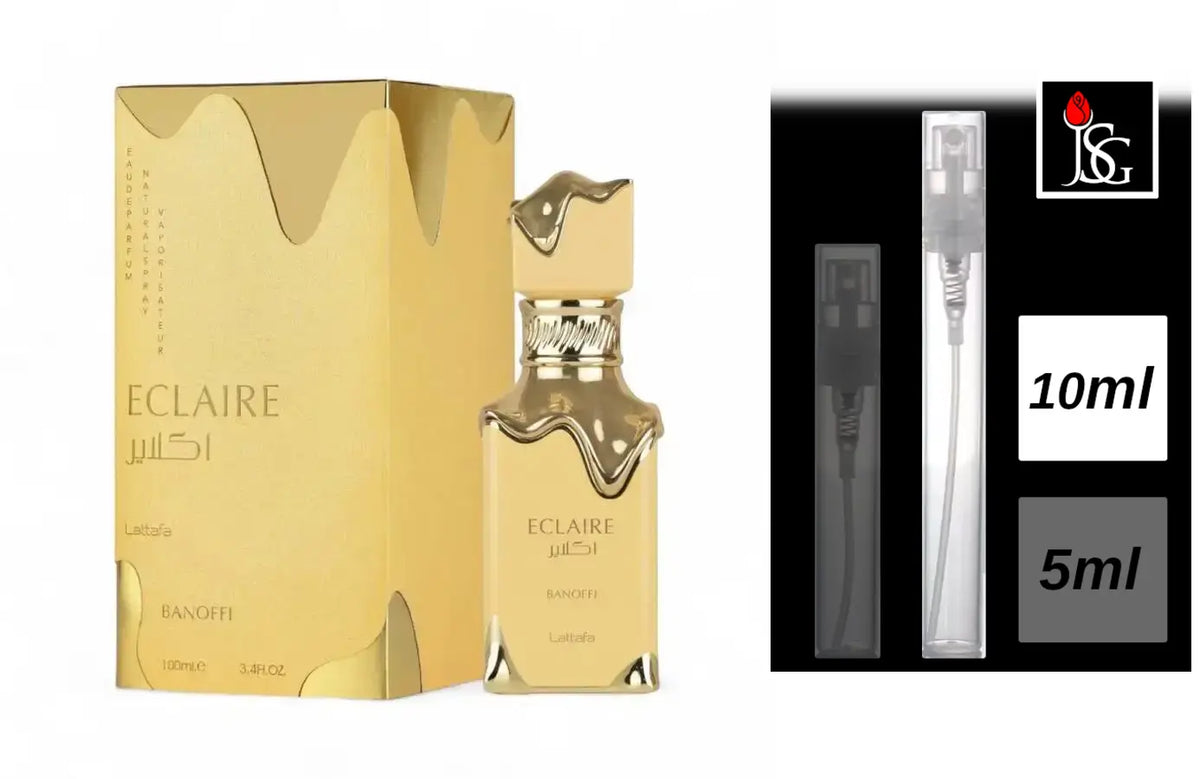 Lattafa Eclaire Banoffi Eau de Parfum, 10ml Decant Sample