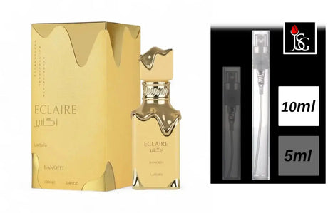 Lattafa Eclaire Banoffi Eau de Parfum, 10ml Decant Sample